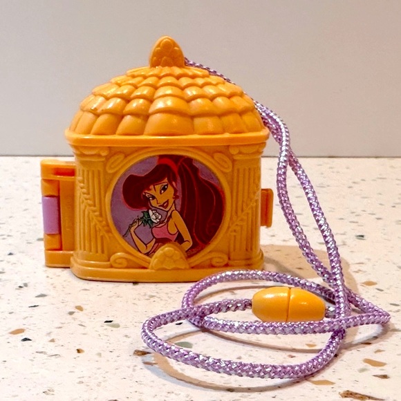 Disney Toys Vintage Disney Hercules Necklace Polly Pocket Style Locket Poshmark